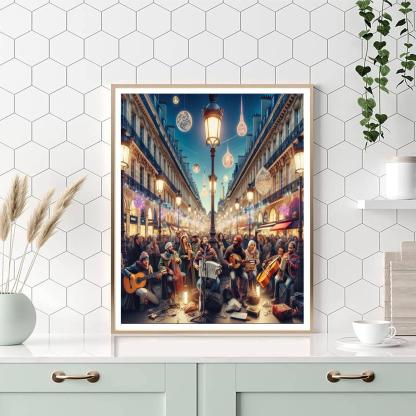 Fete De La Musique - Paris Numbered Painting Kits