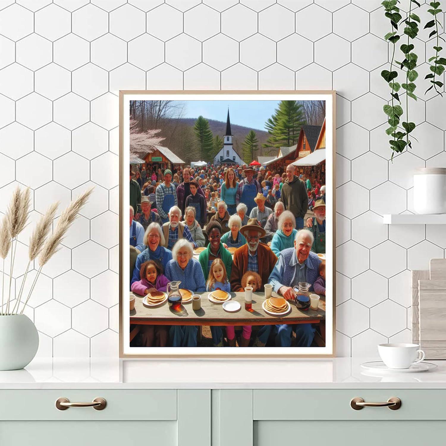 Upstate New York Maple Festival - United States Paint By Numbers