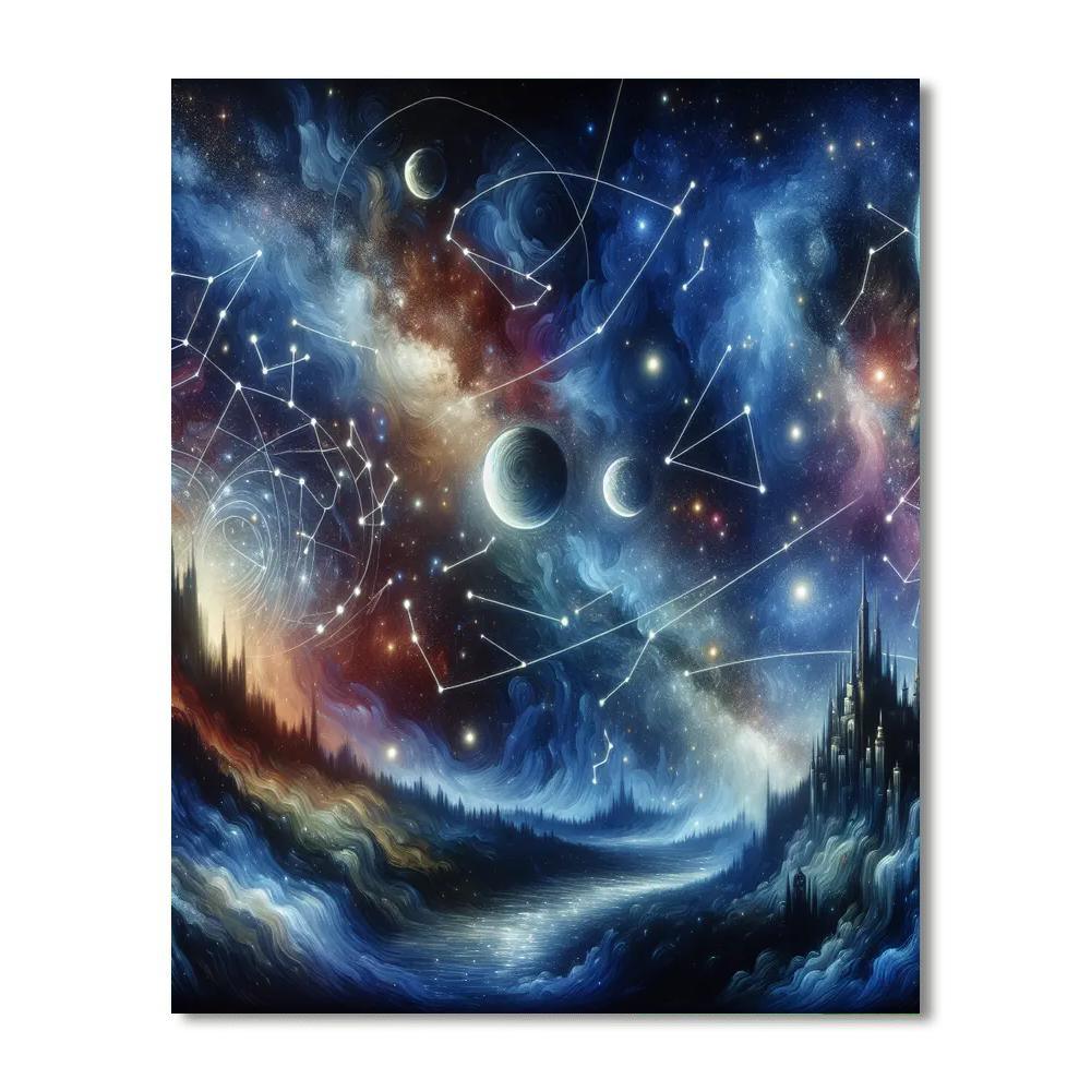Cosmic Fairy Tale Paint By Number
