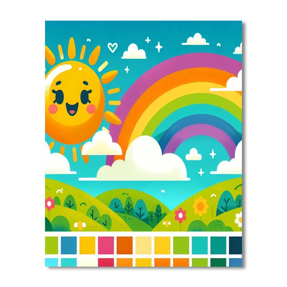 Wondrous Weather Paint By Numbers Kits