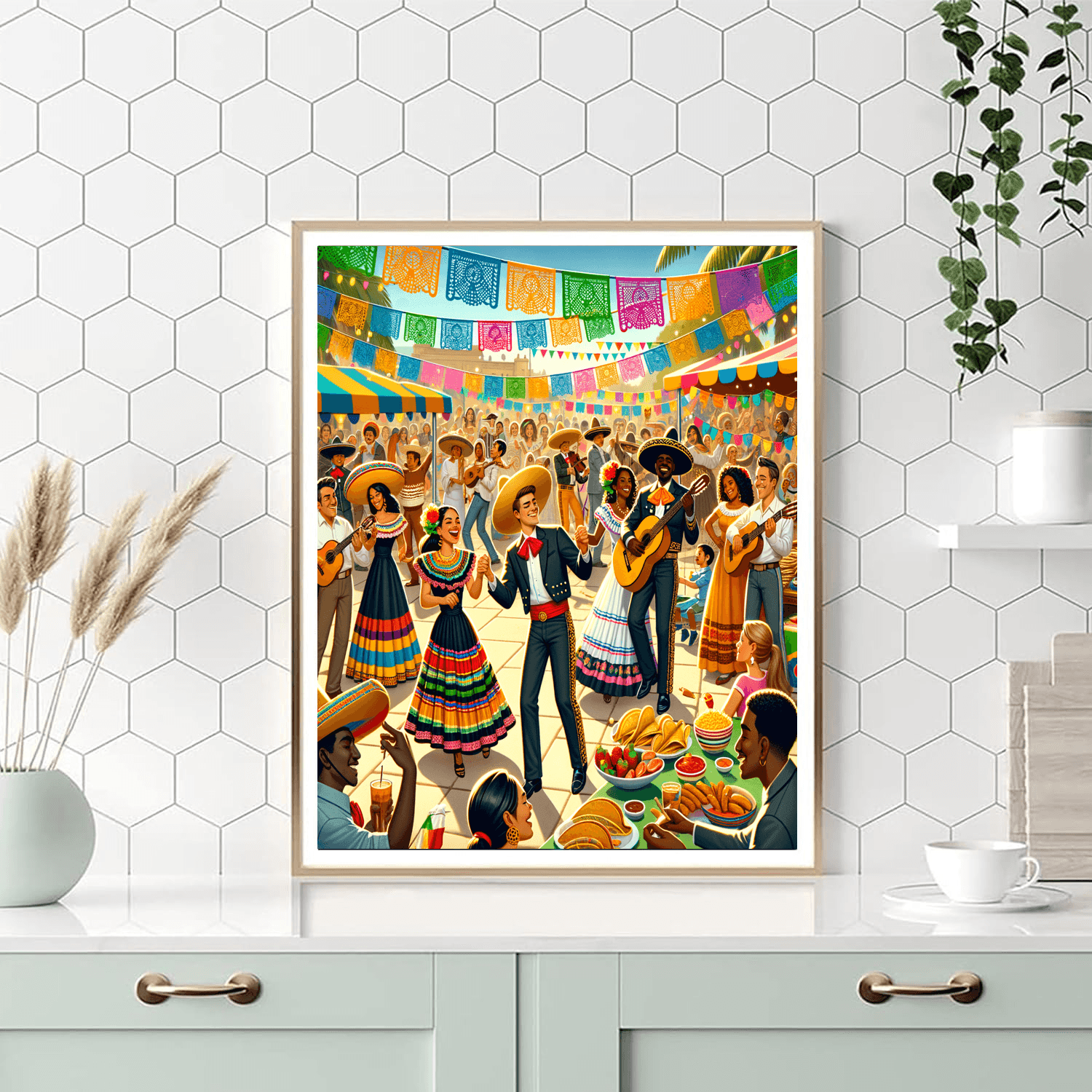 Cinco De Mayo Number Painting