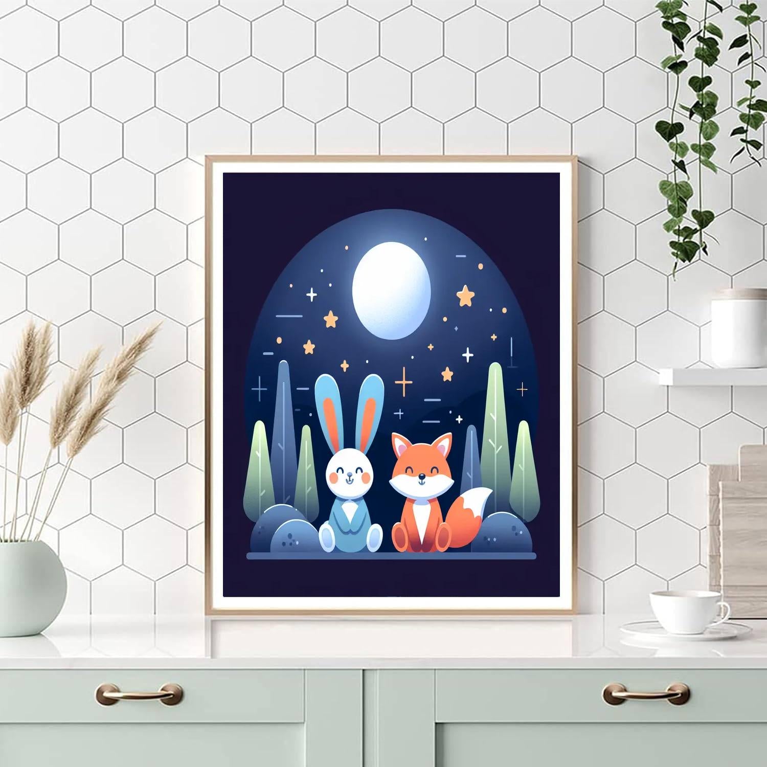 Magical Starry Adventure DIY Paint By Numbers