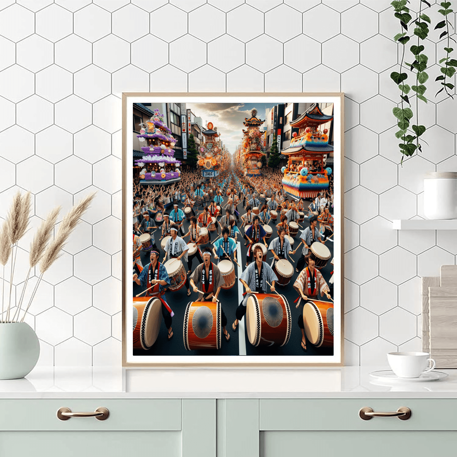 Katsuura Big Hayashi Festival - Japan Paint By Color