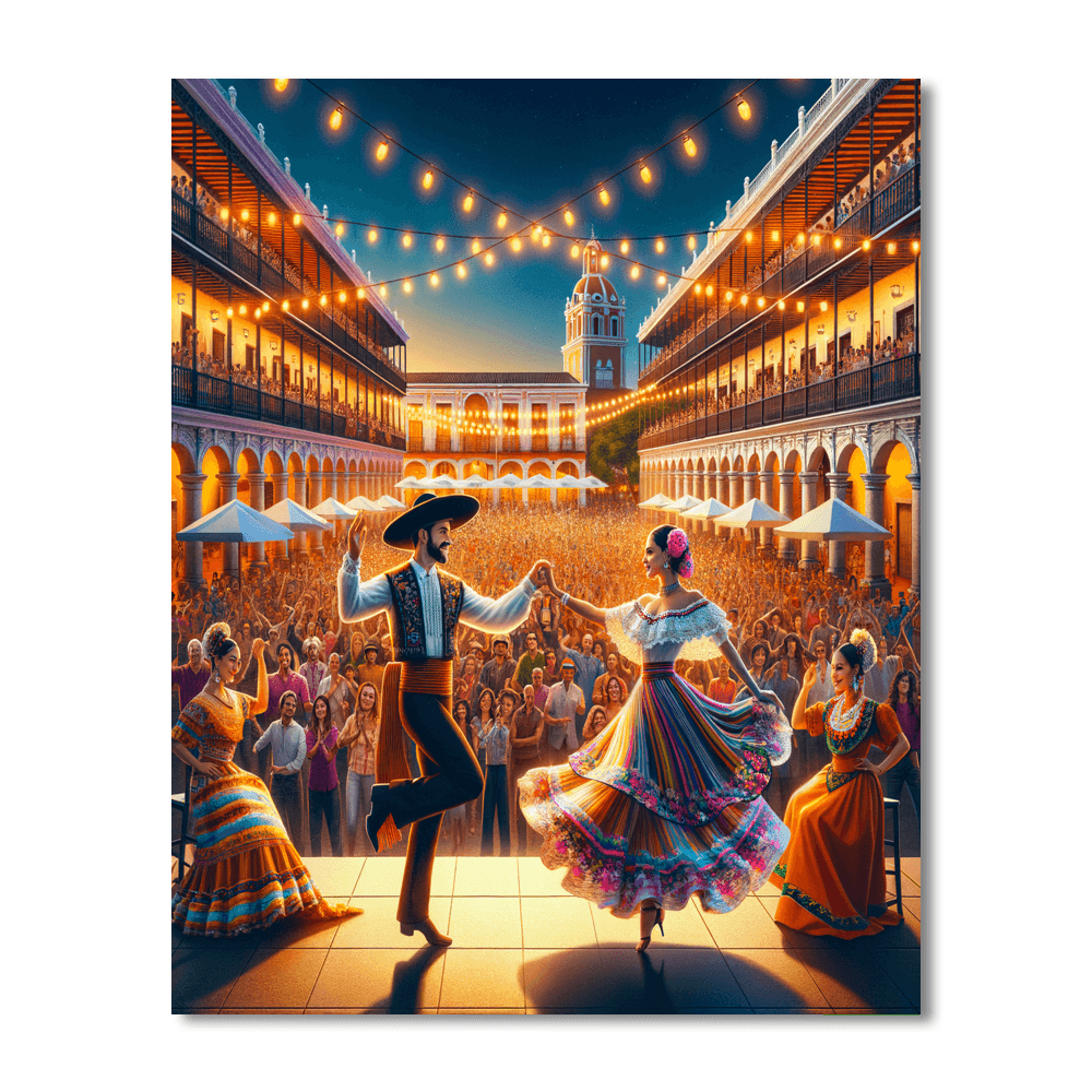 Festival Internacional Cervantino - Mexico Number Painting