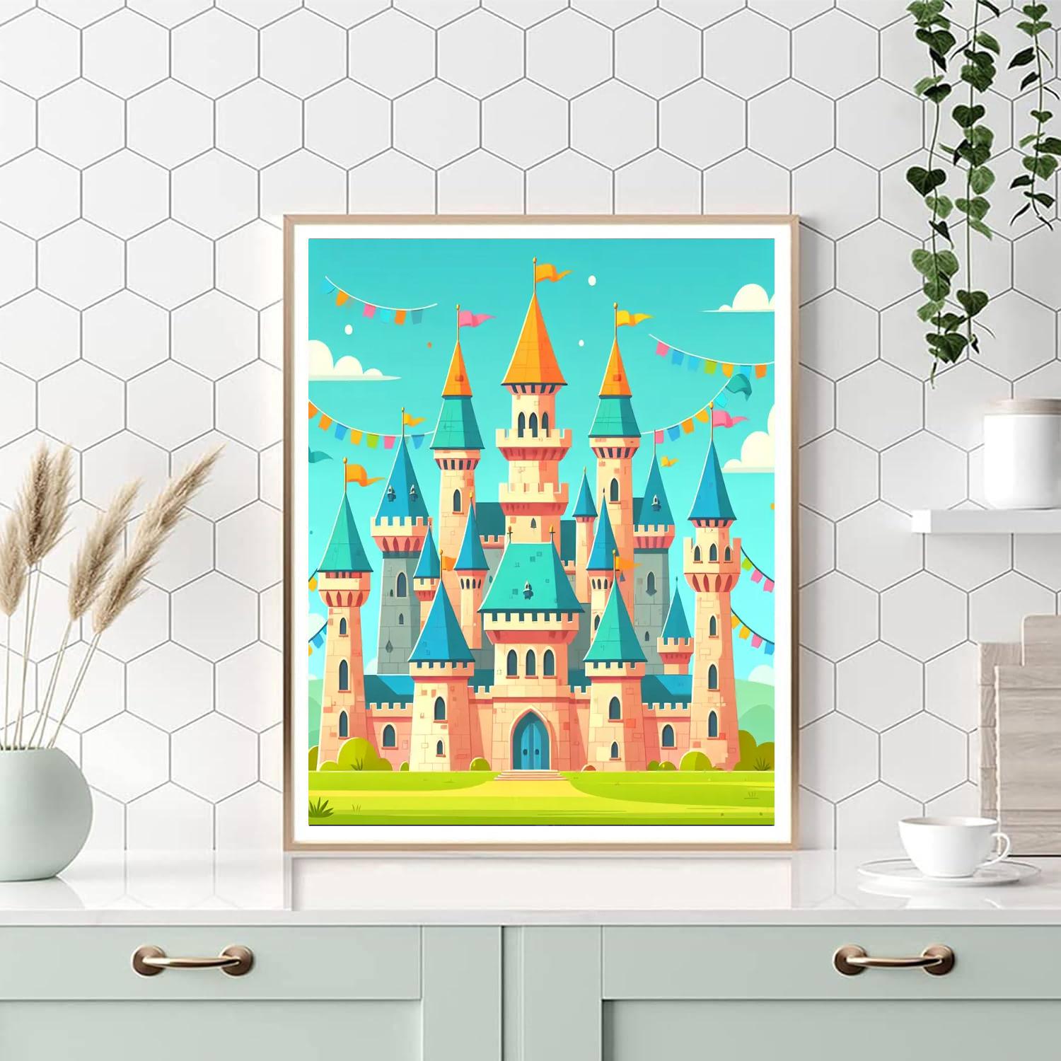 Royal Castle Dream Paint By Number