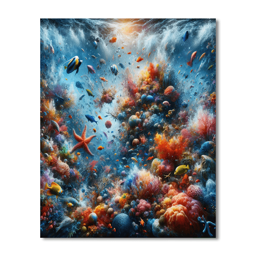 Beneath The Sea Paint By Number