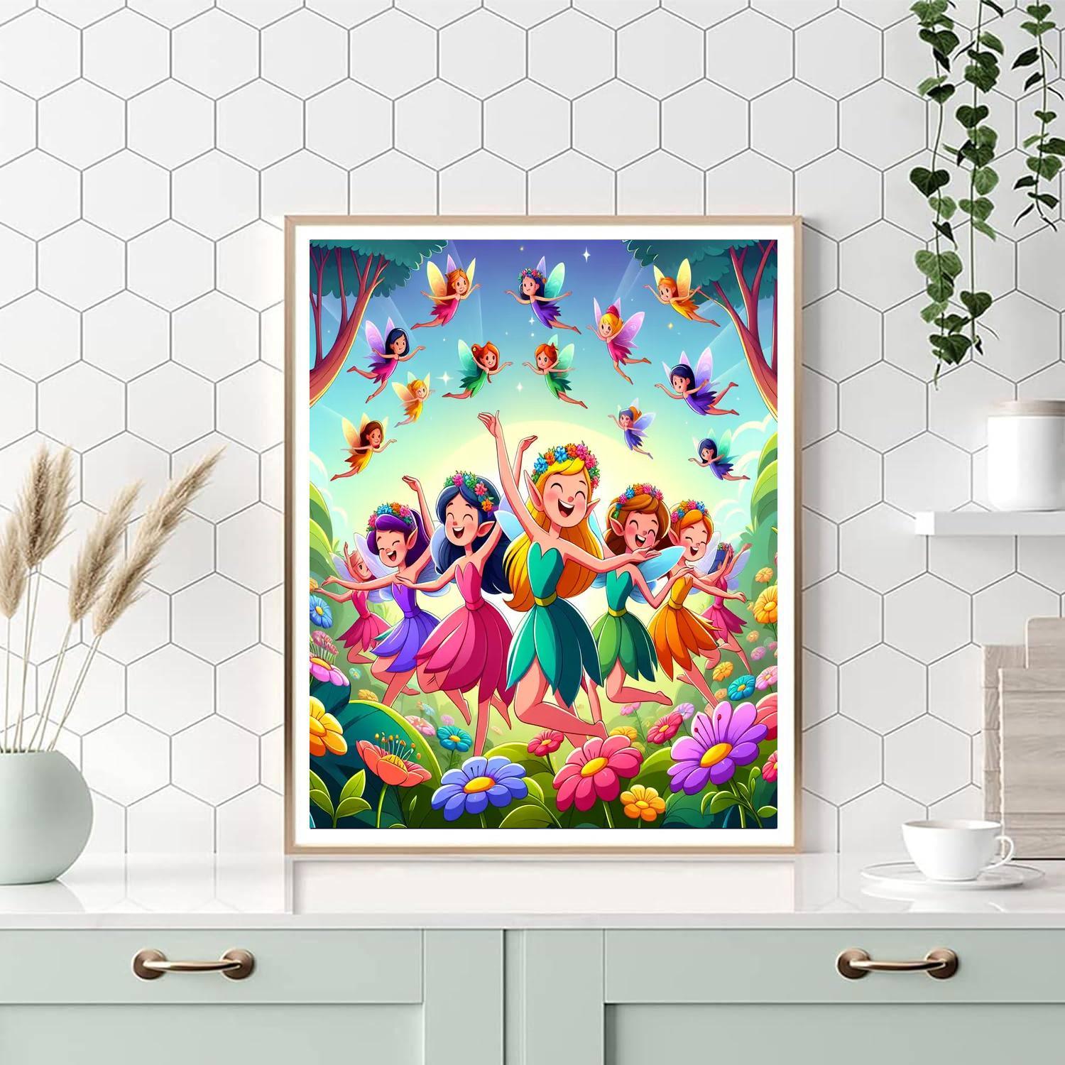 Forest Fairy Adventure Paint By Number