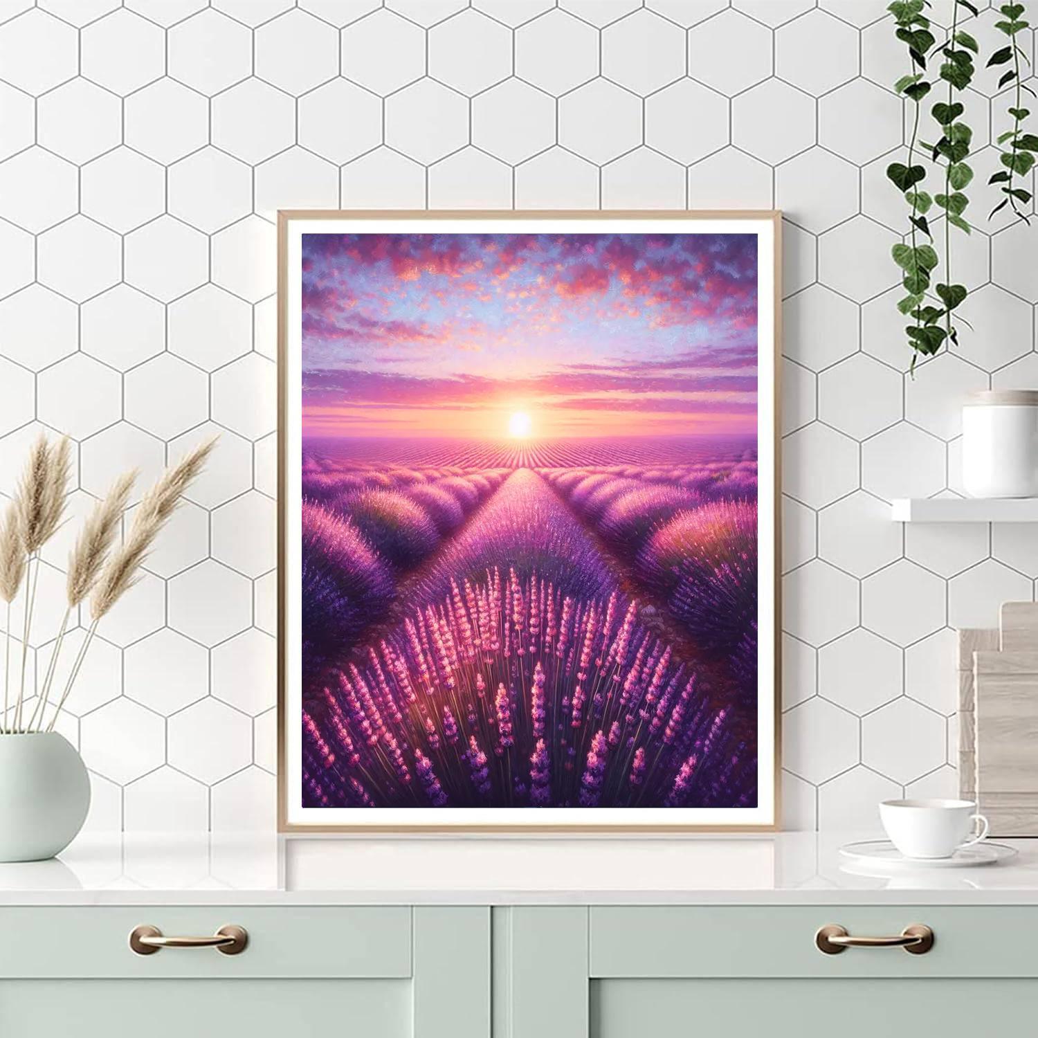 Lavender Fields Escape Paint By Color