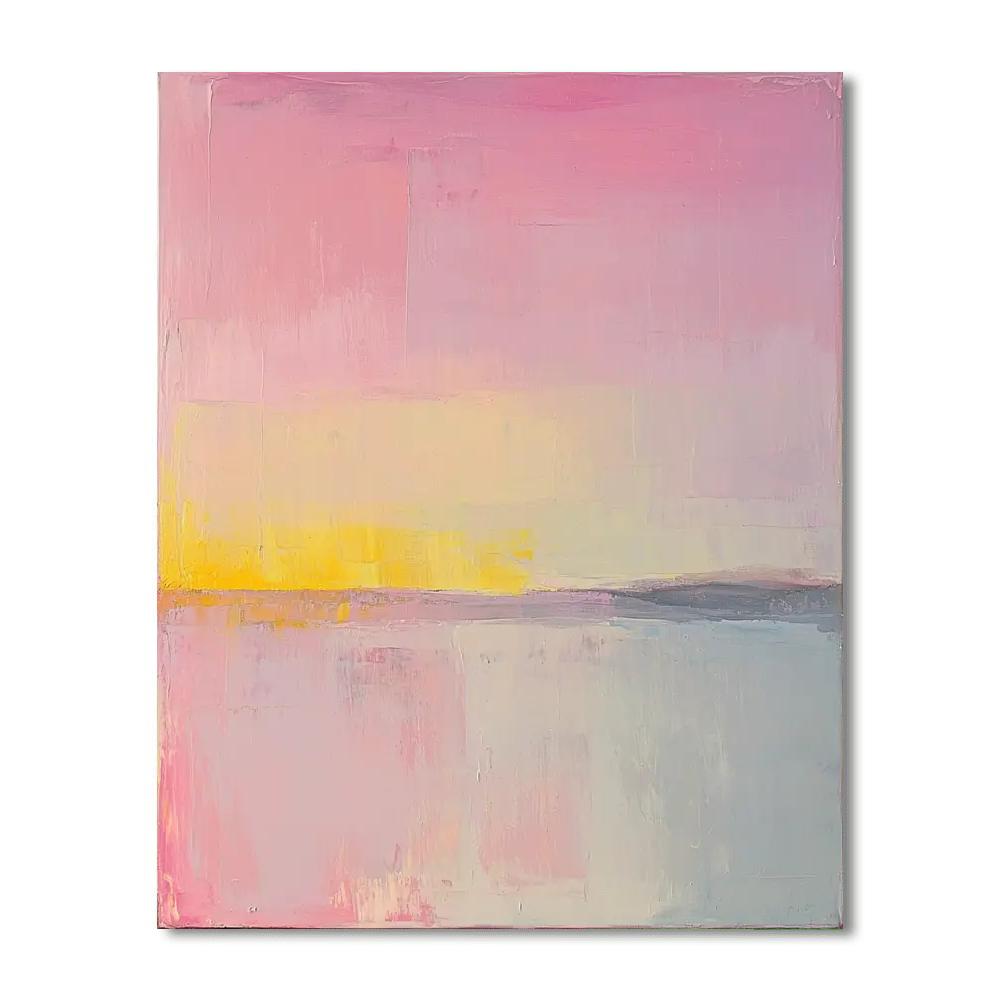 Mark Rothko Inspired Silent Radiance  Painting Number Kit