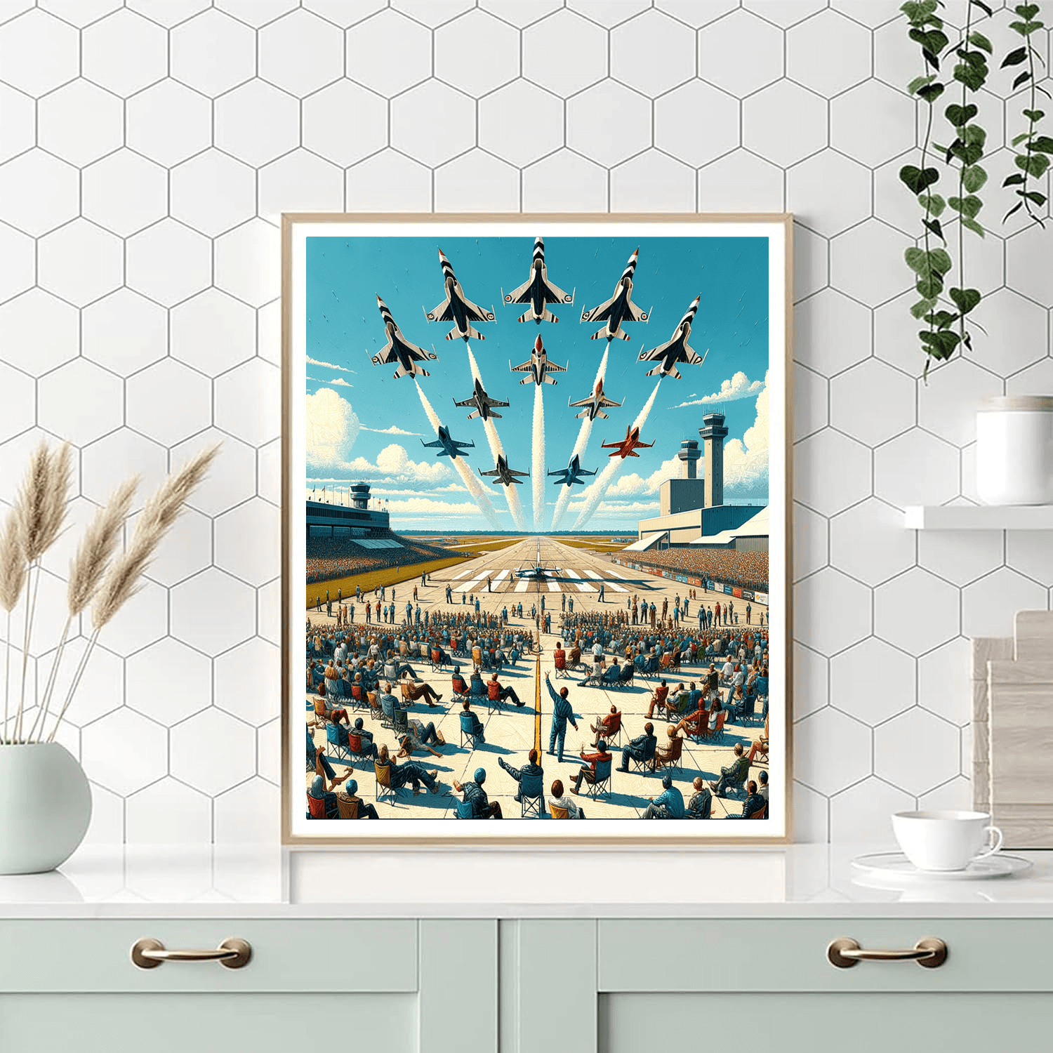 Toulouse Blagnac Air Show - France DIY Paint By Numbers