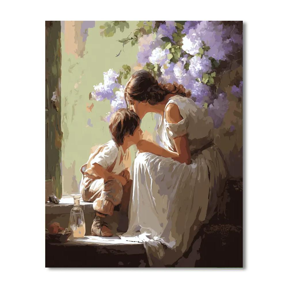 Mother’s Gentle Whisper Painting Number Kit