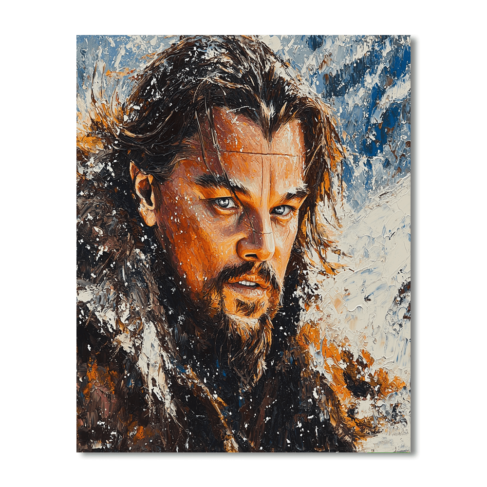Leonardo Dicaprio: The Relentless Pursuit Of Greatness DIY Paint By Numbers