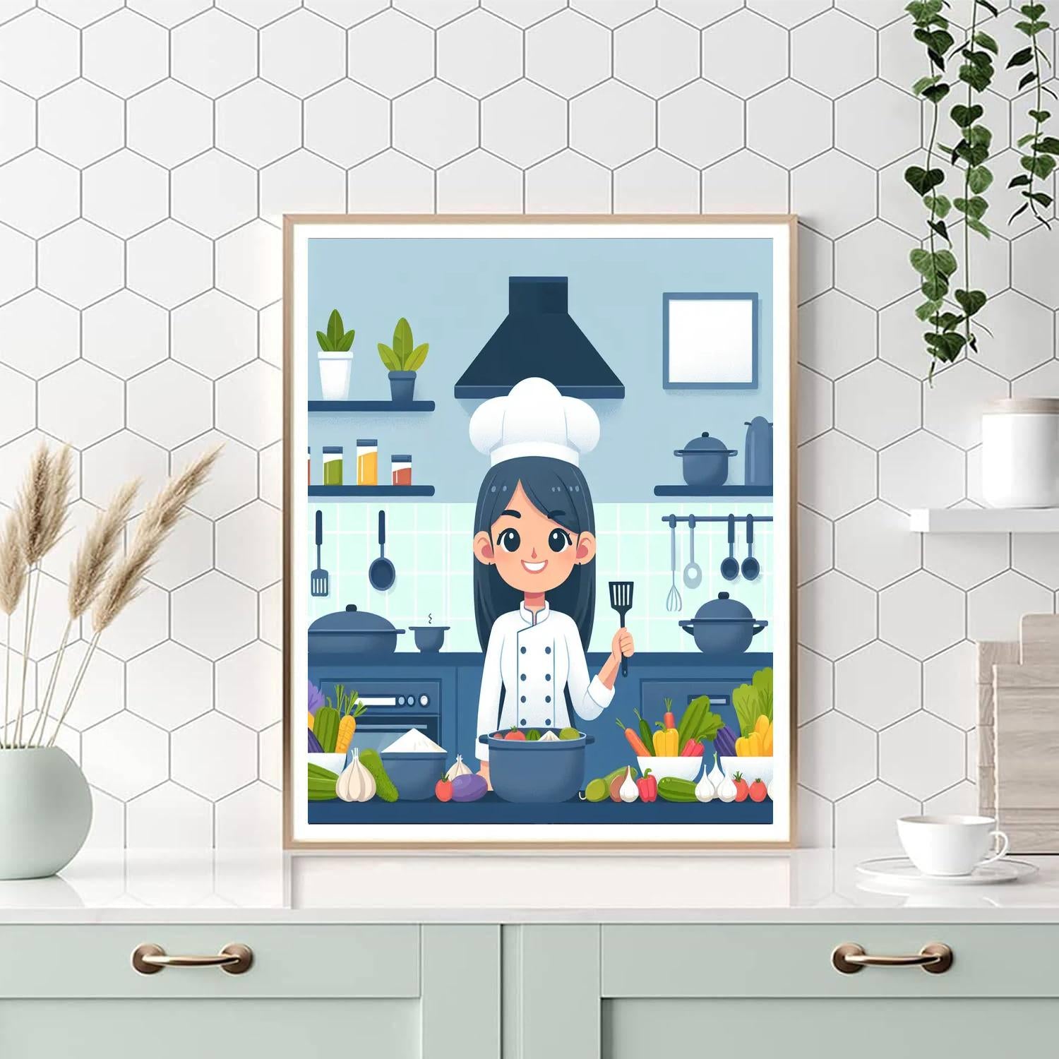 Little Chef's Culinary Quest Painting By Numbers Kit