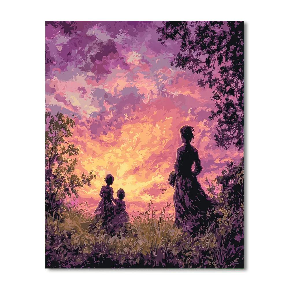 Silent Serenity Numbered Painting Kits