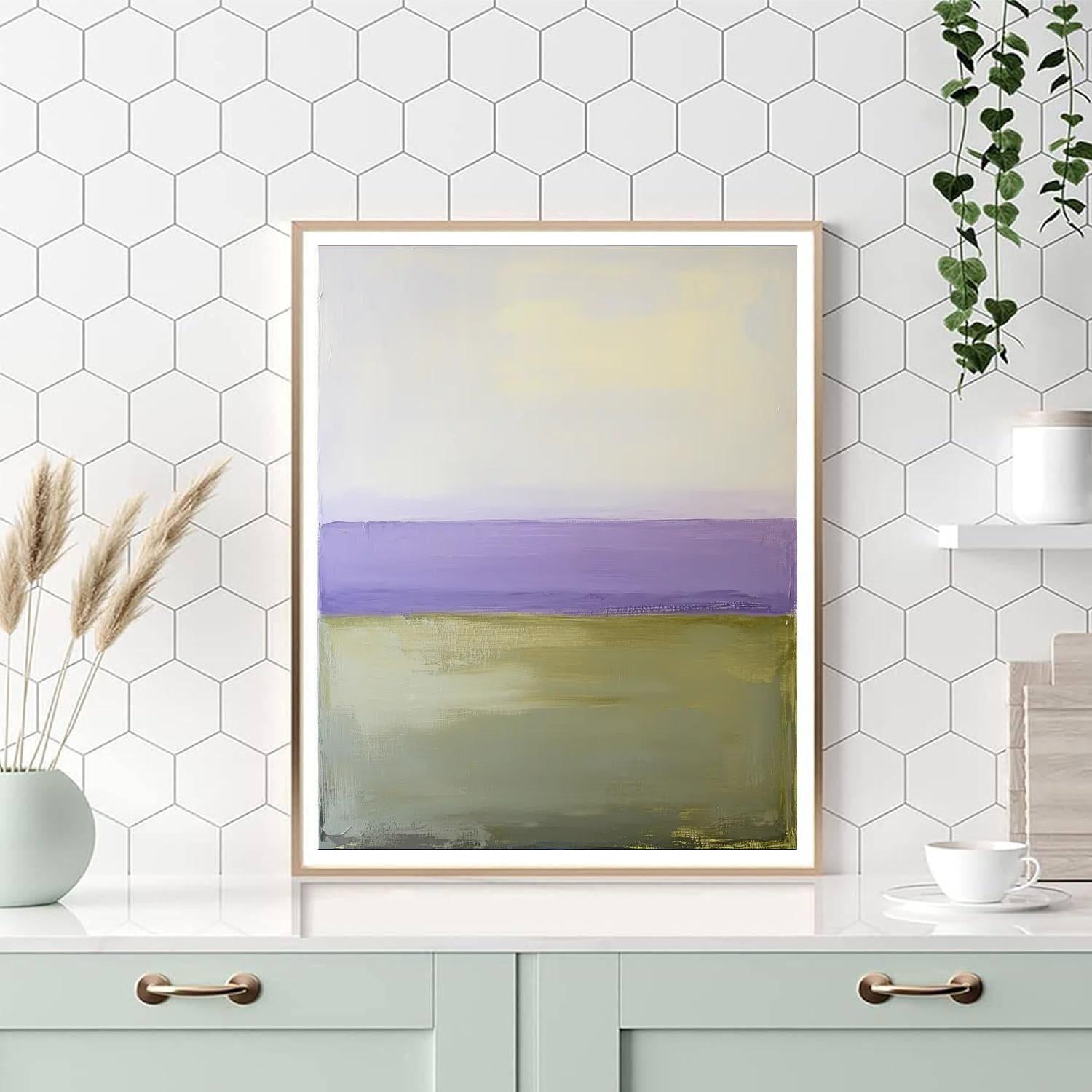 Mark Rothko Inspired Ethereal Harmonies  Painting Number Kit