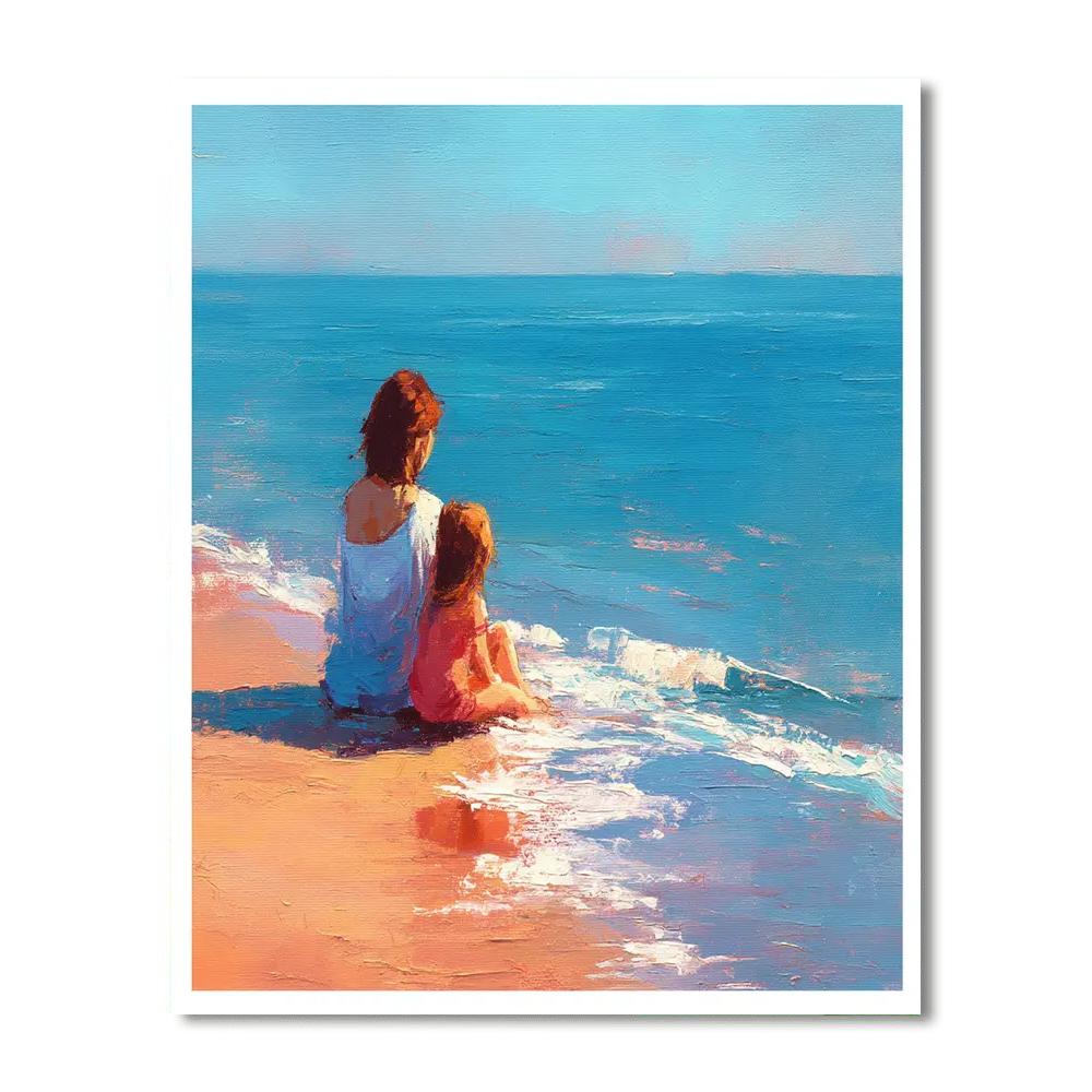 Tender Tides DIY Paint By Numbers