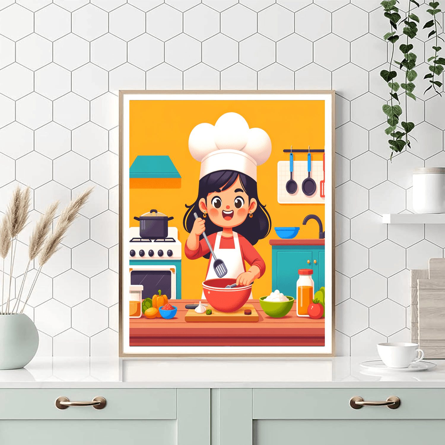 Little Chef's Kitchen Paint By Numbers
