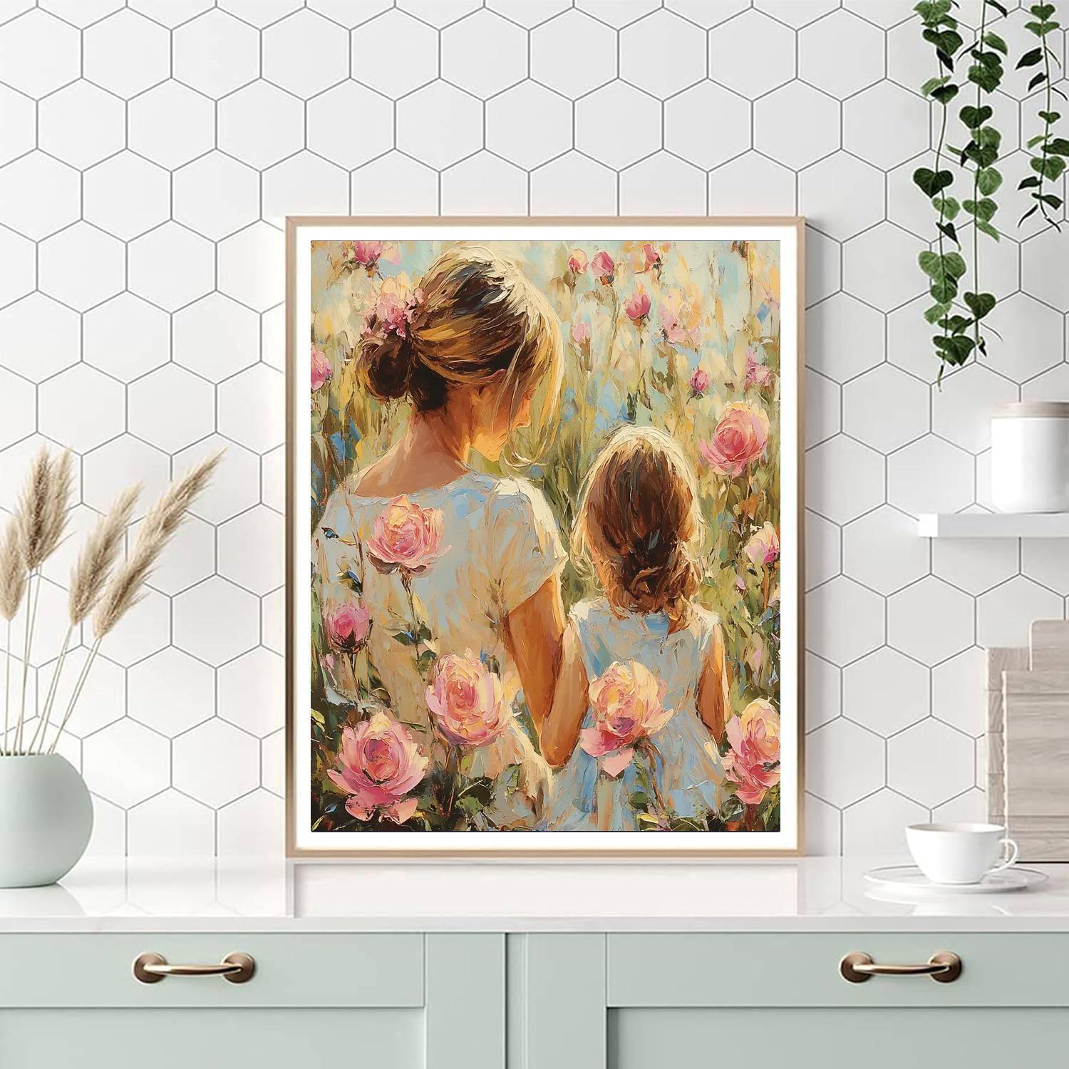 Quiet Garden Conversations Paint By Numbers