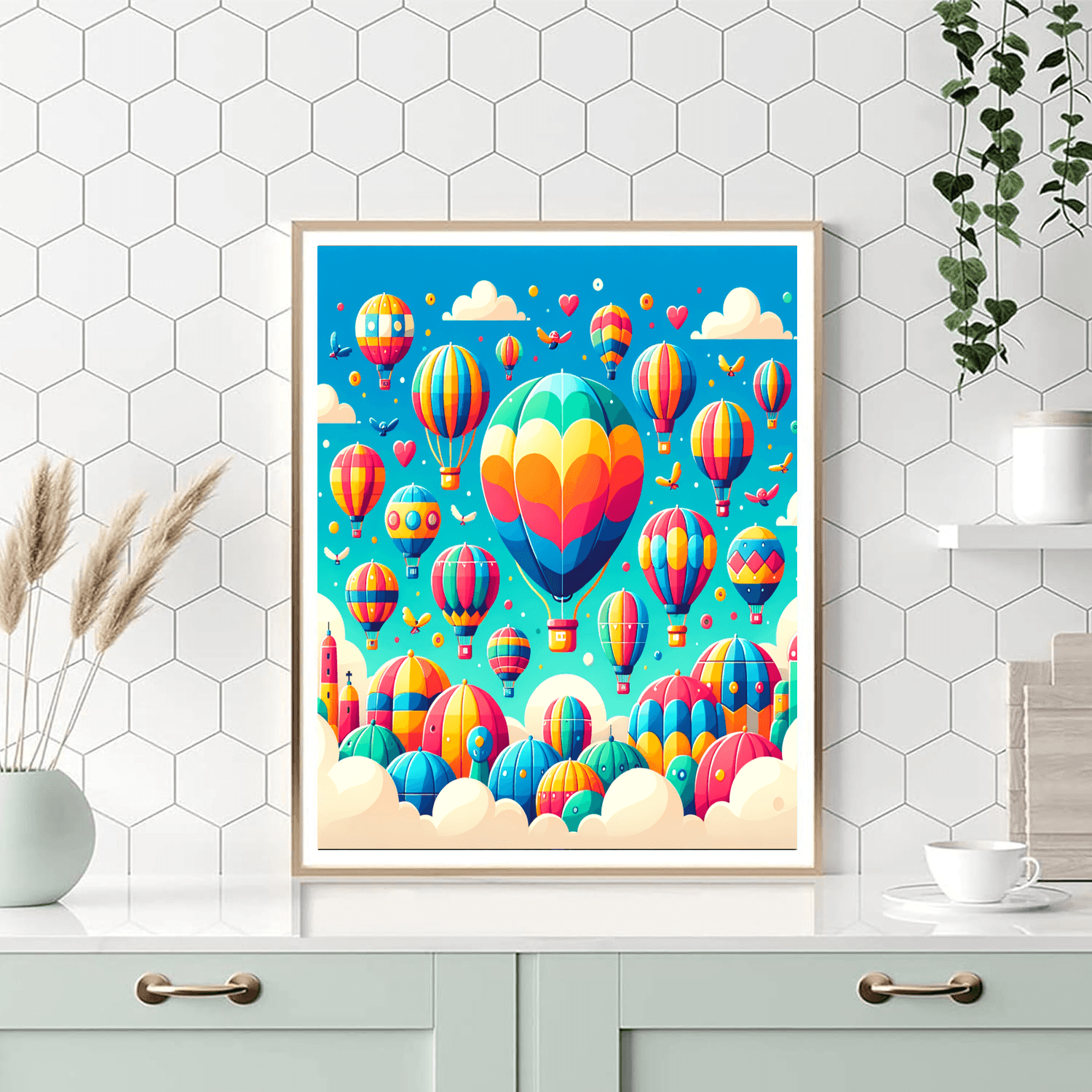 Amazing Balloon Festival Paint By Numbers Kits