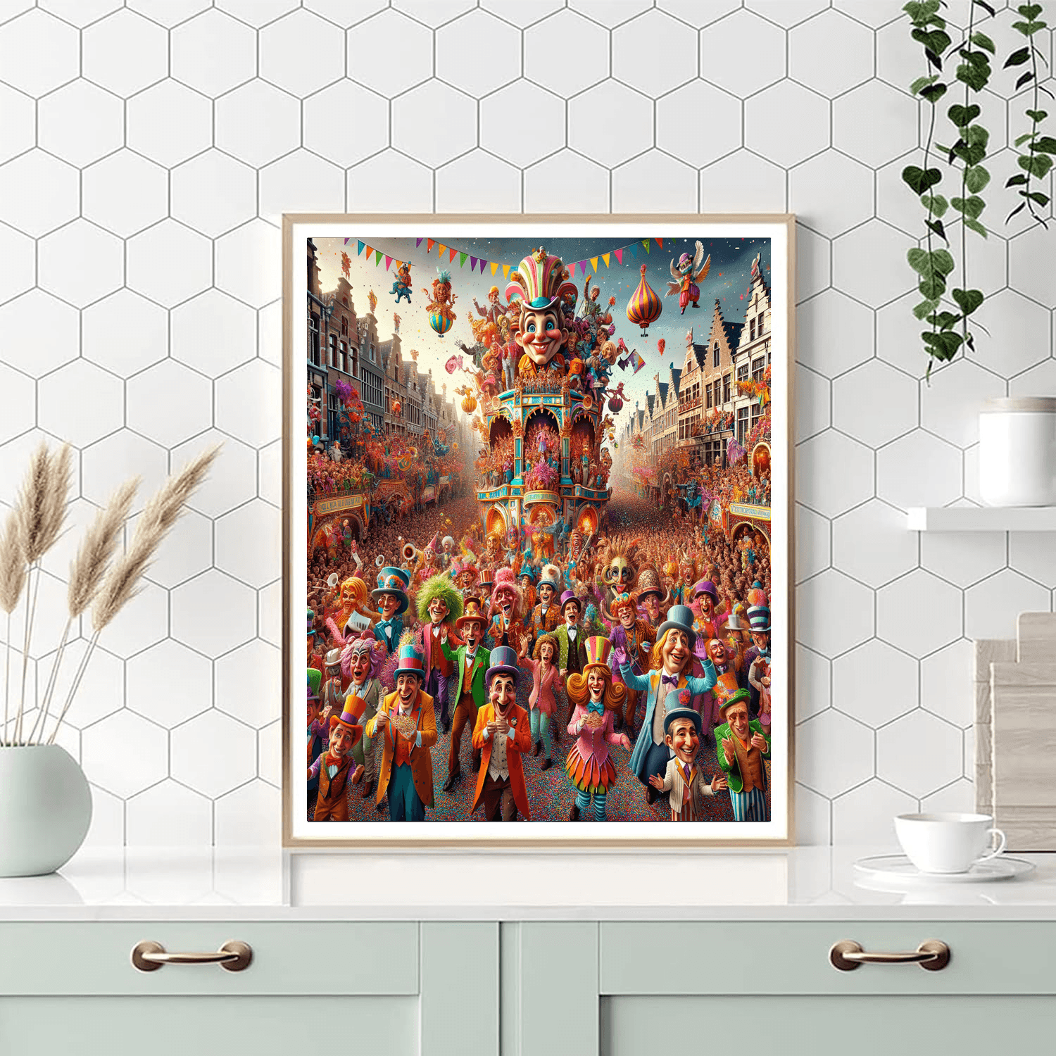 Carnival Of Aalst - Belgium Paint By Number