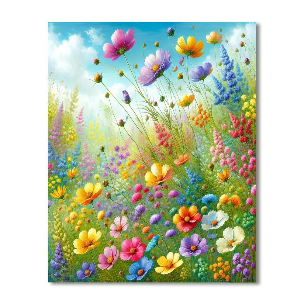 Breezy Meadow Escape Paint By Numbers