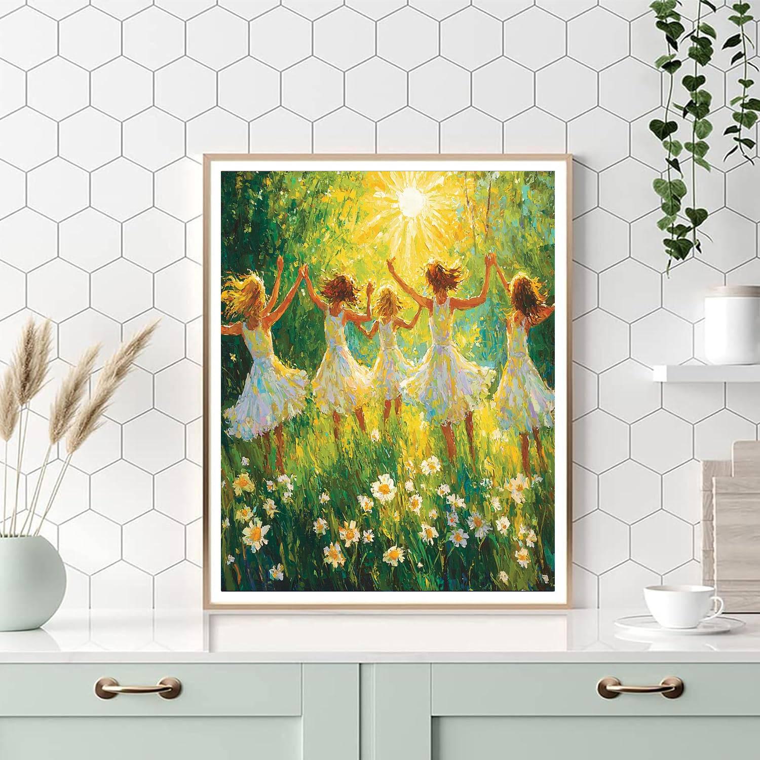 Magic In The Moment Number Painting