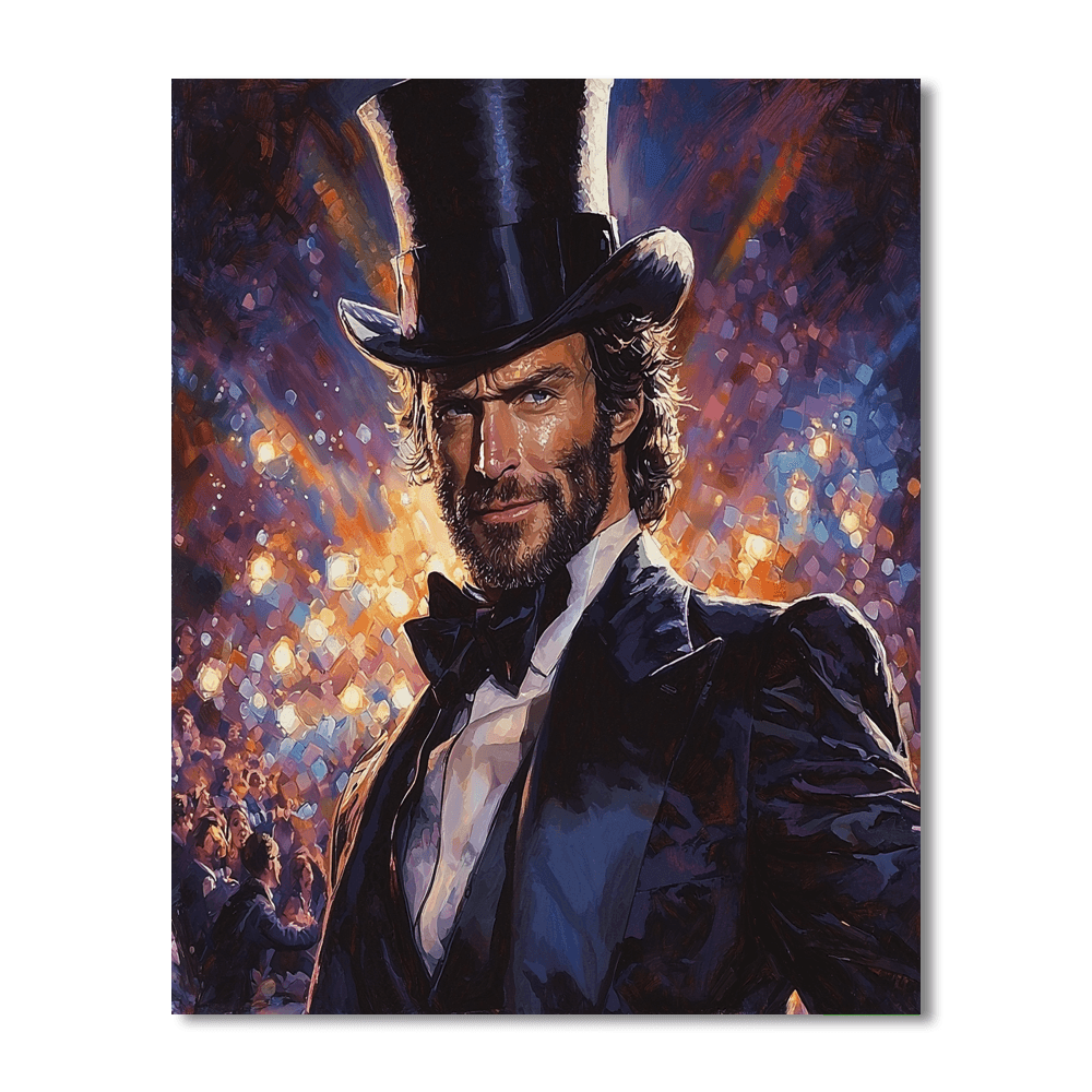 Hugh Jackman: The Musical Marvel Unleashed Paint By Number