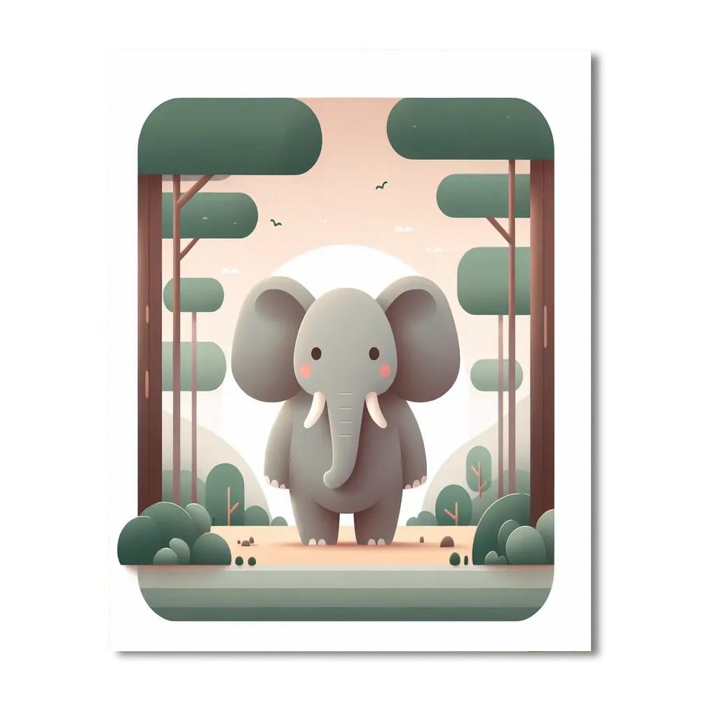 Gentle Giant's Grove Paint By Color