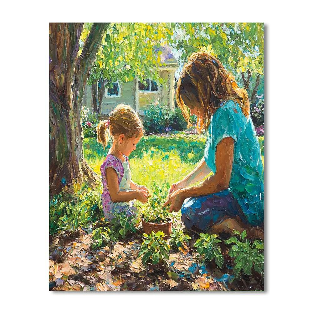 Shared Seasons Number Painting