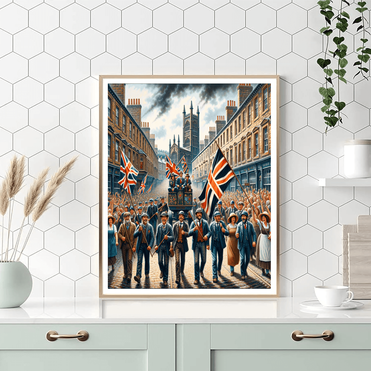 Durham Miners Gala Painting By Numbers Kit