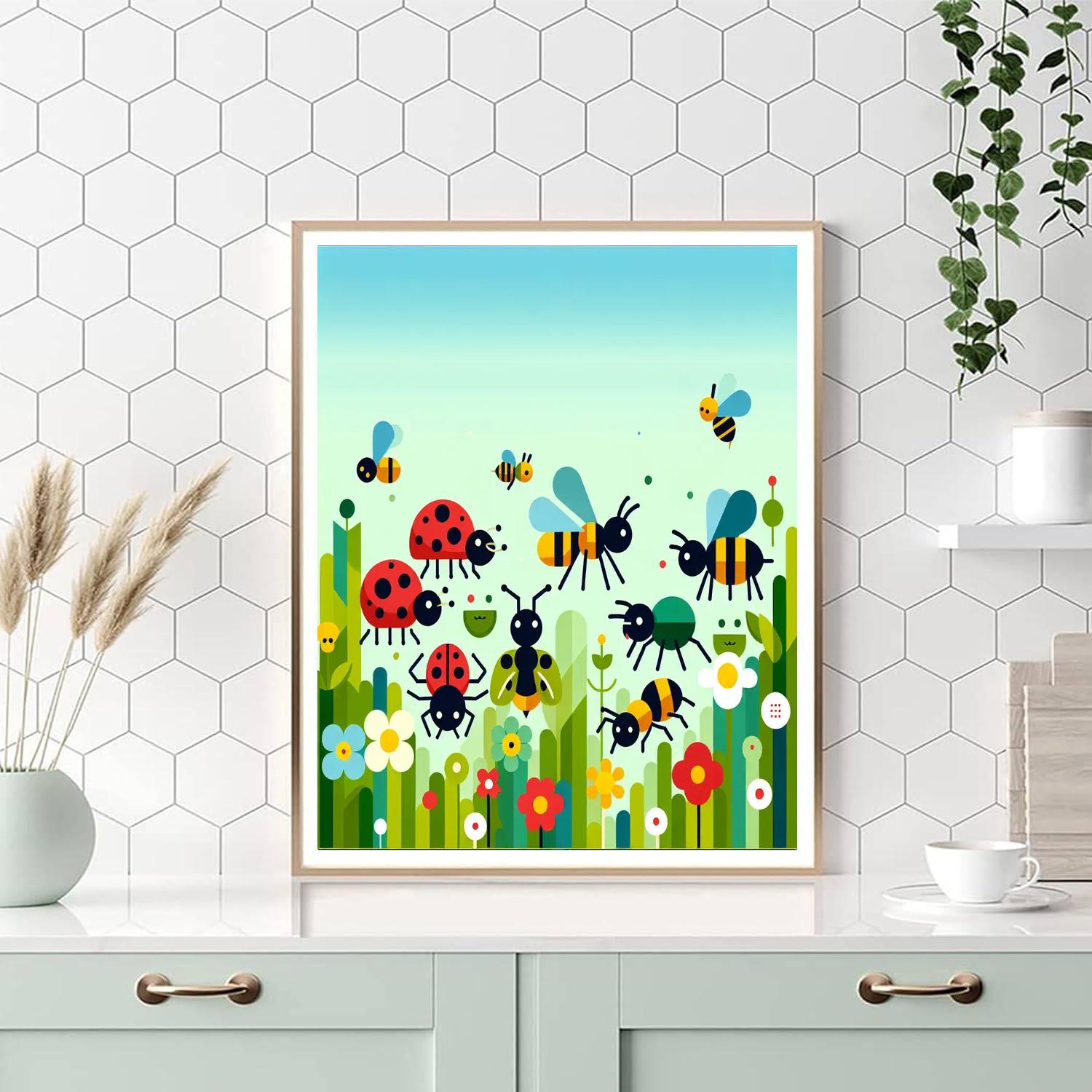 Amazing Insect Kingdom Paint By Number