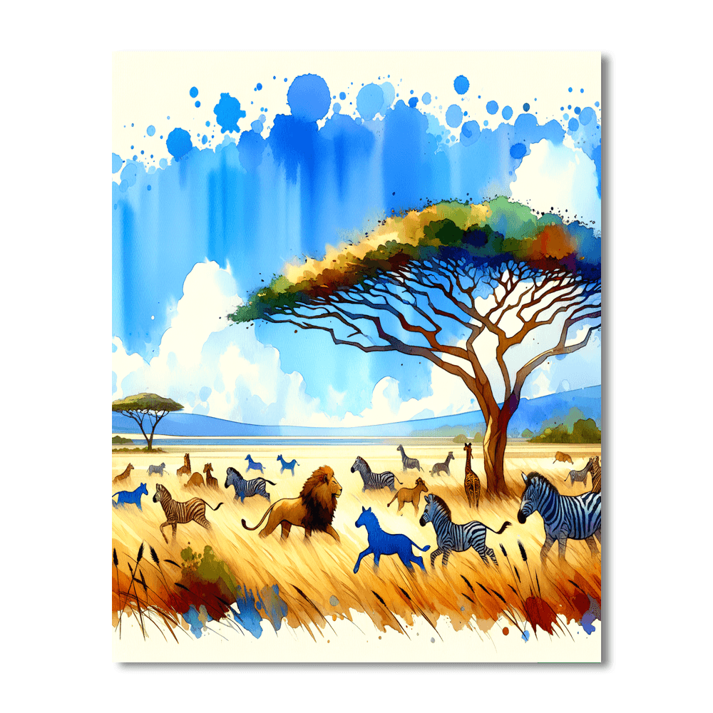 Safari Explorer Journey Paint By Numbers Kits