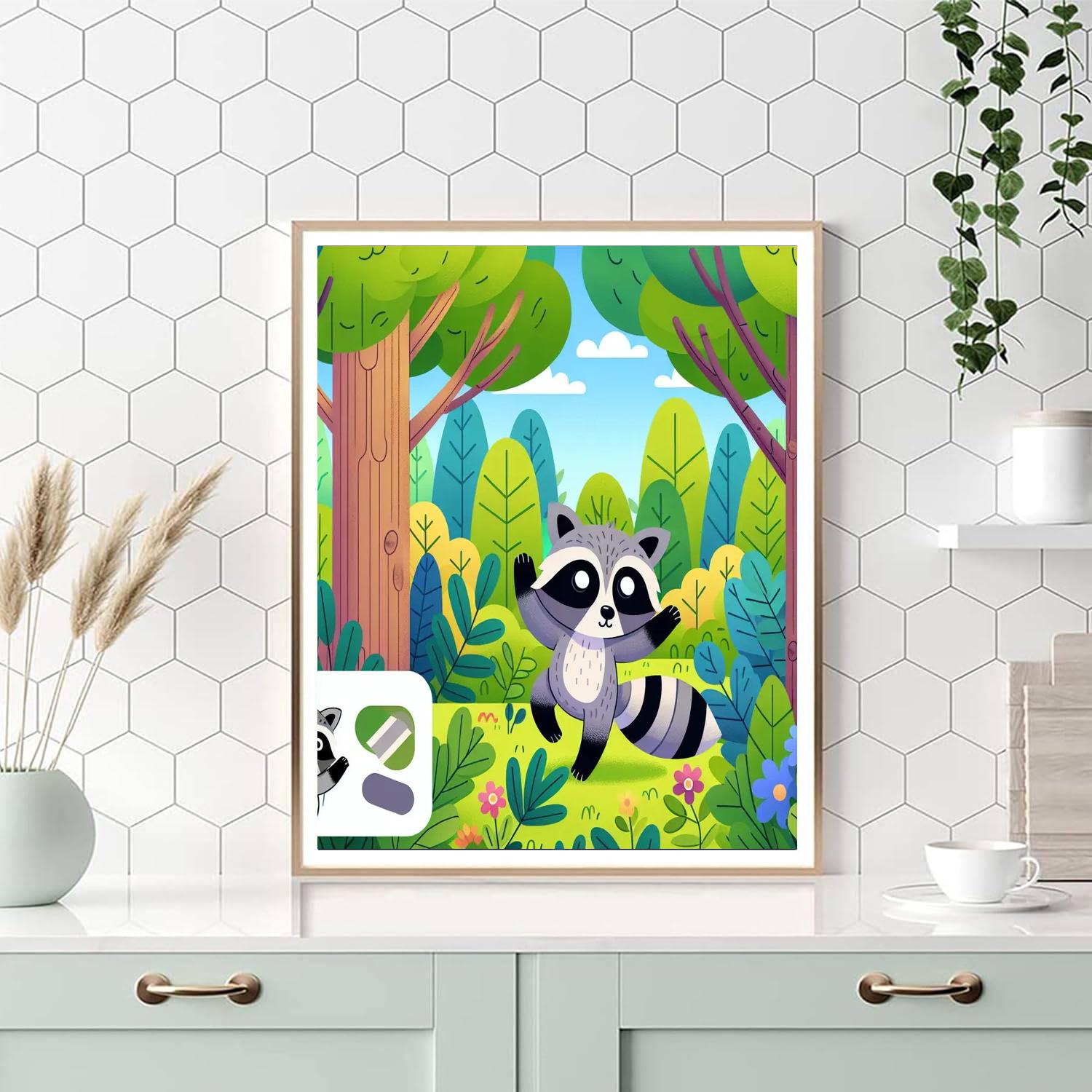 Woodland Creature Safari Paint By Numbers Kits