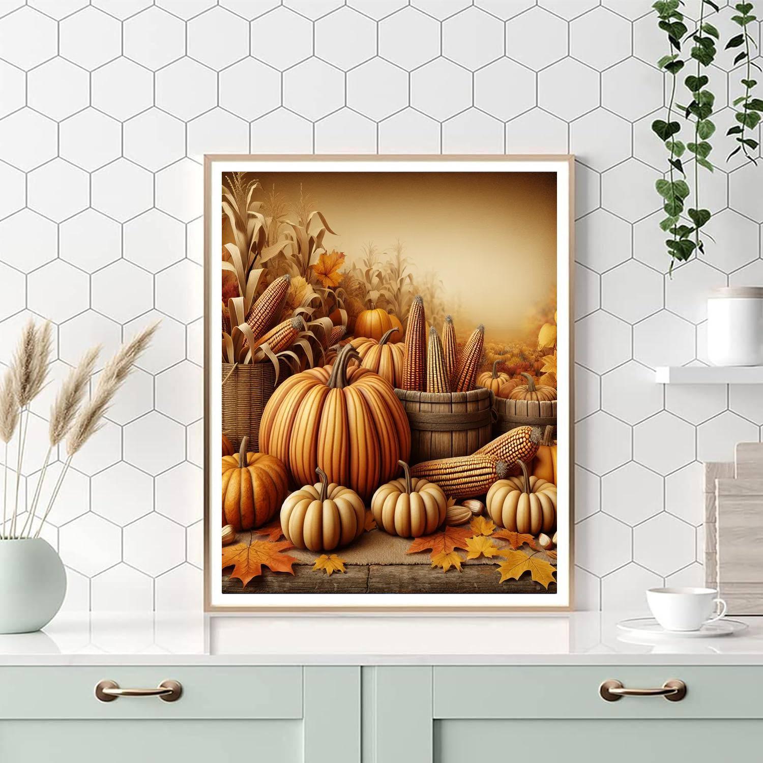 Harvest Festival Harmony Paint By Numbers Art
