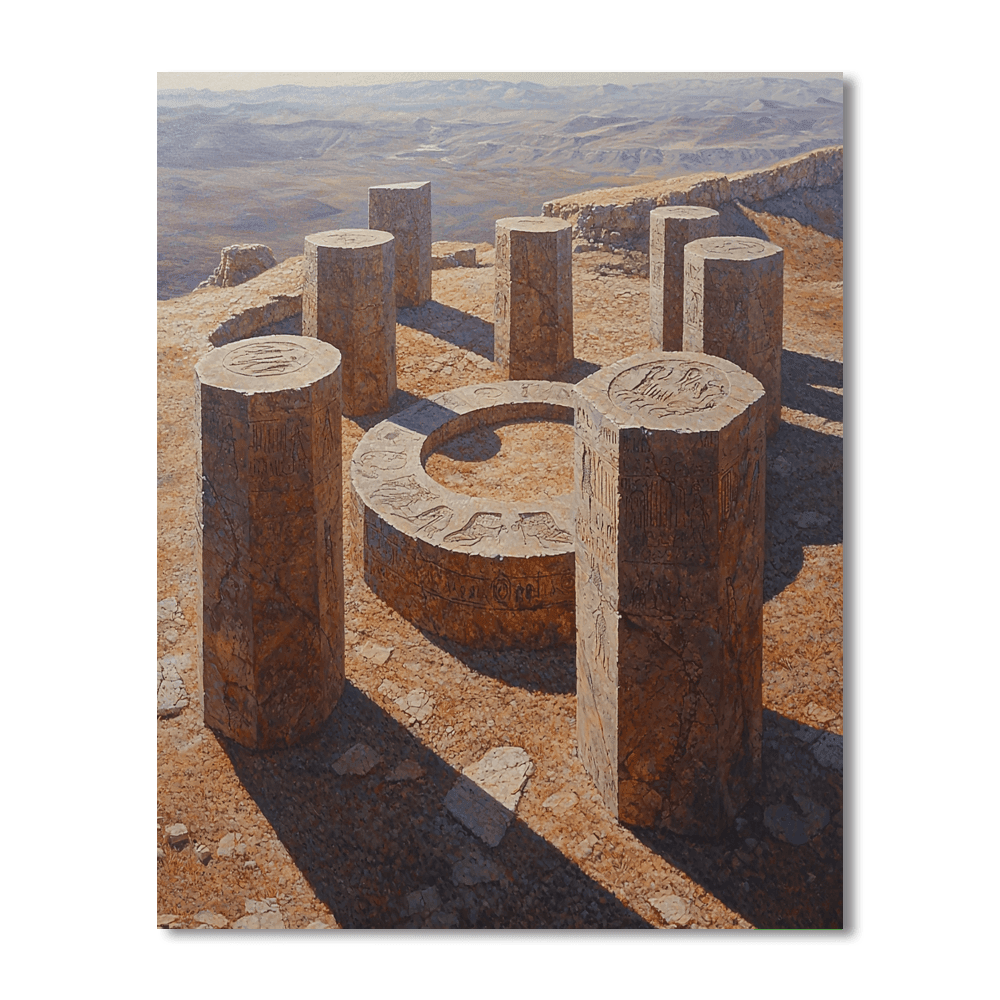 Göbekli Tepe - Turkey Paint By Numbers Kits