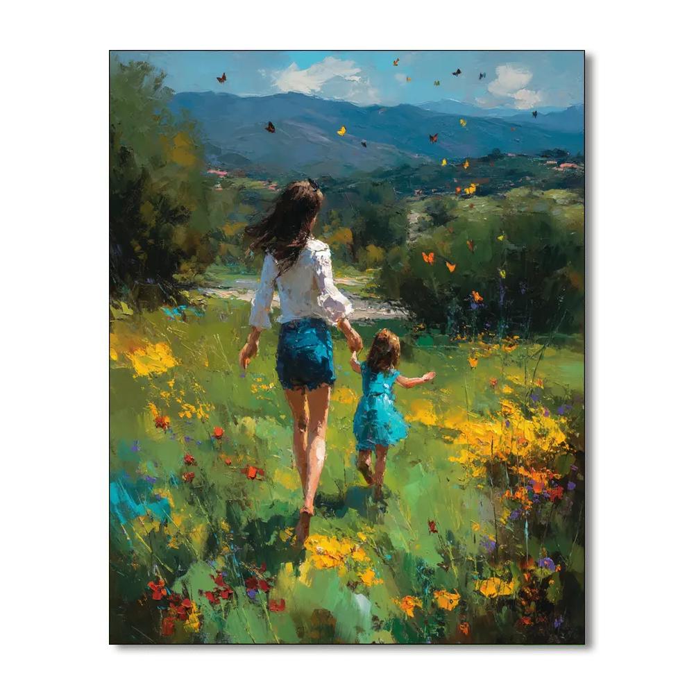 Catching Butterflies Paint By Color