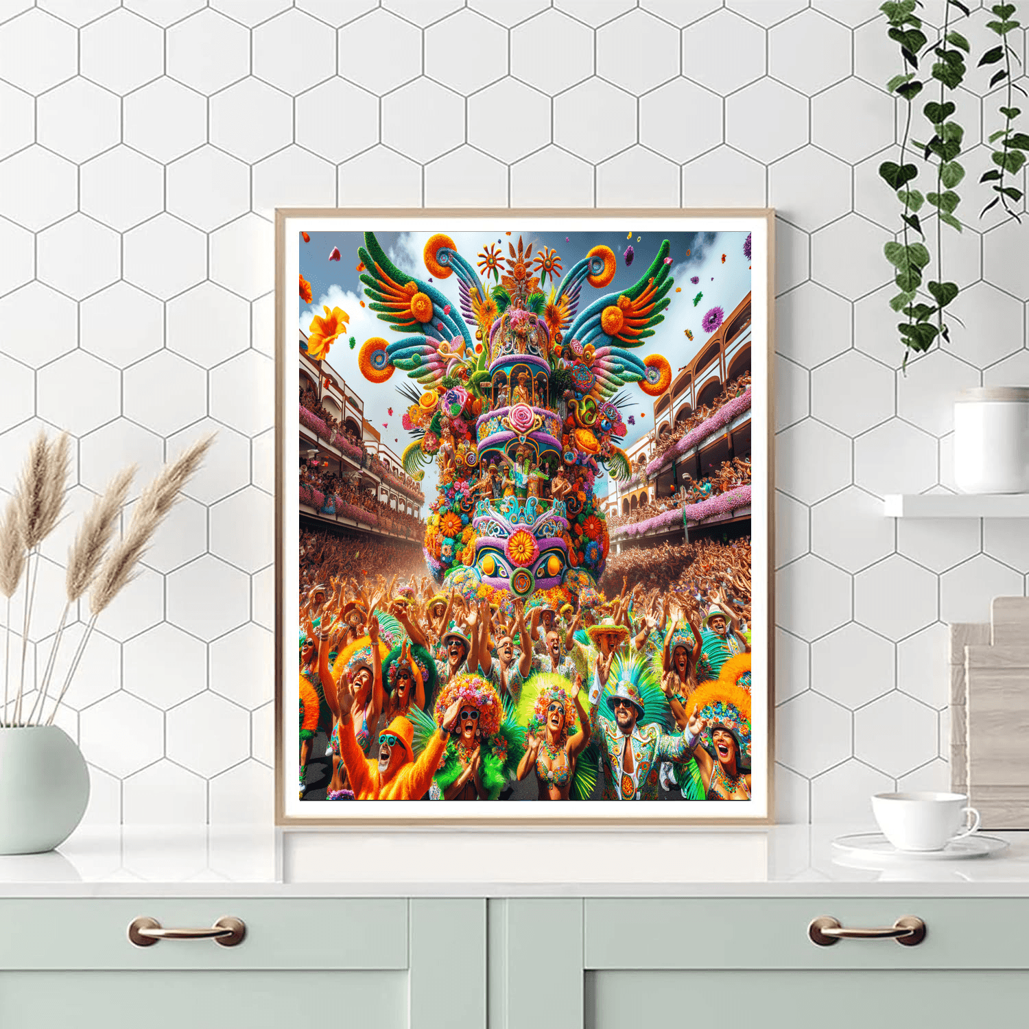 Canary Islands Carnival Paint By Numbers Kits