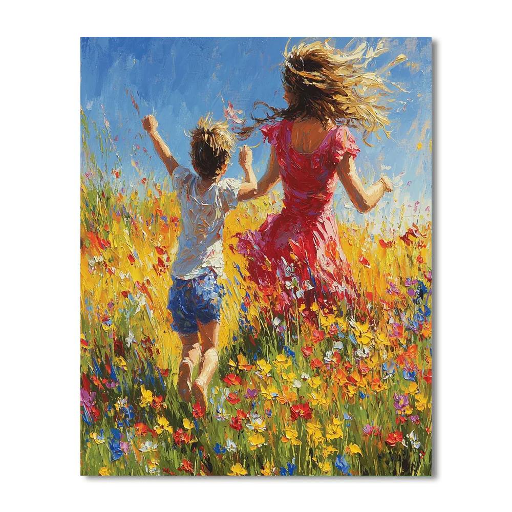 Joyful Laughter Paint By Numbers Kits