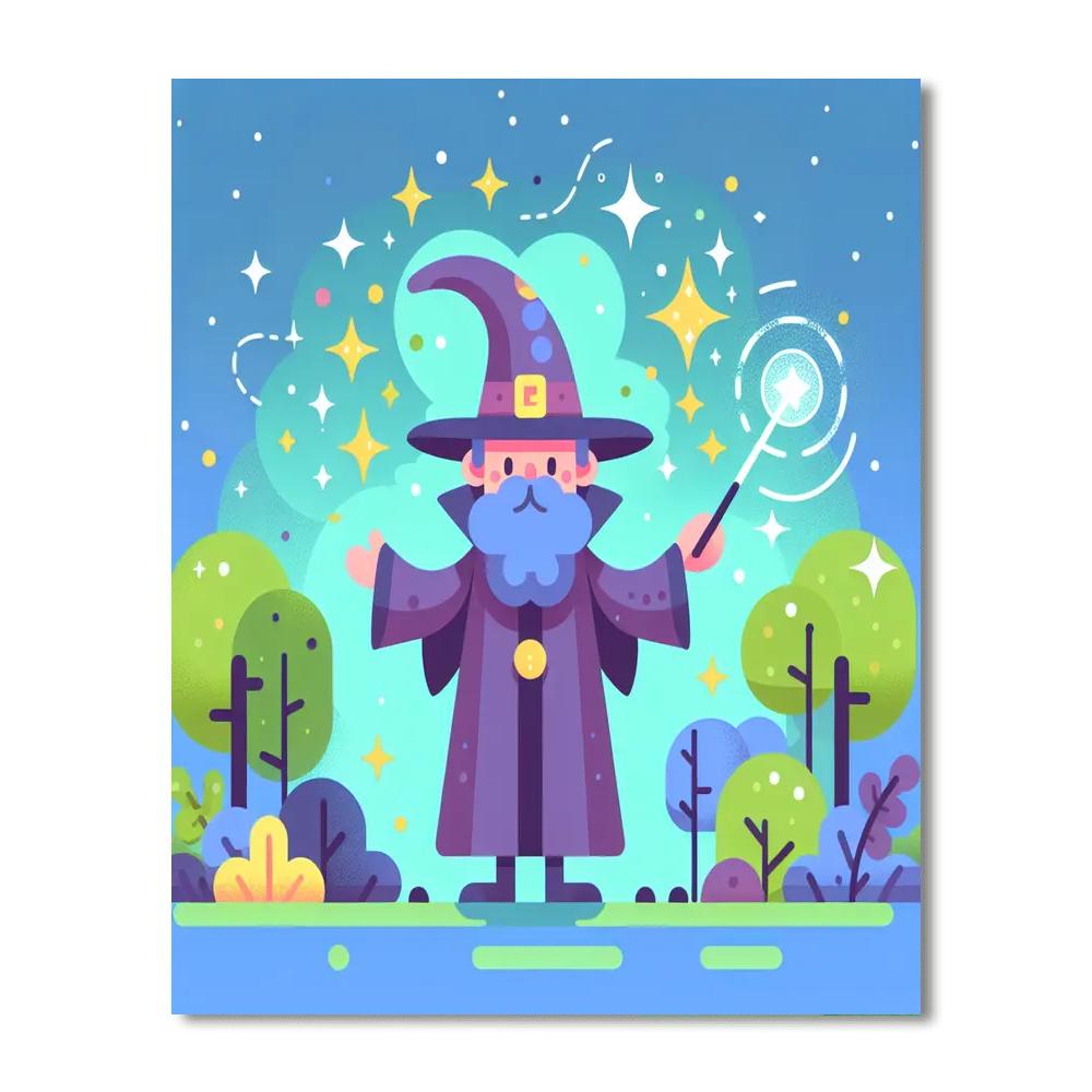 Mystical World Adventure Painting Number Kit