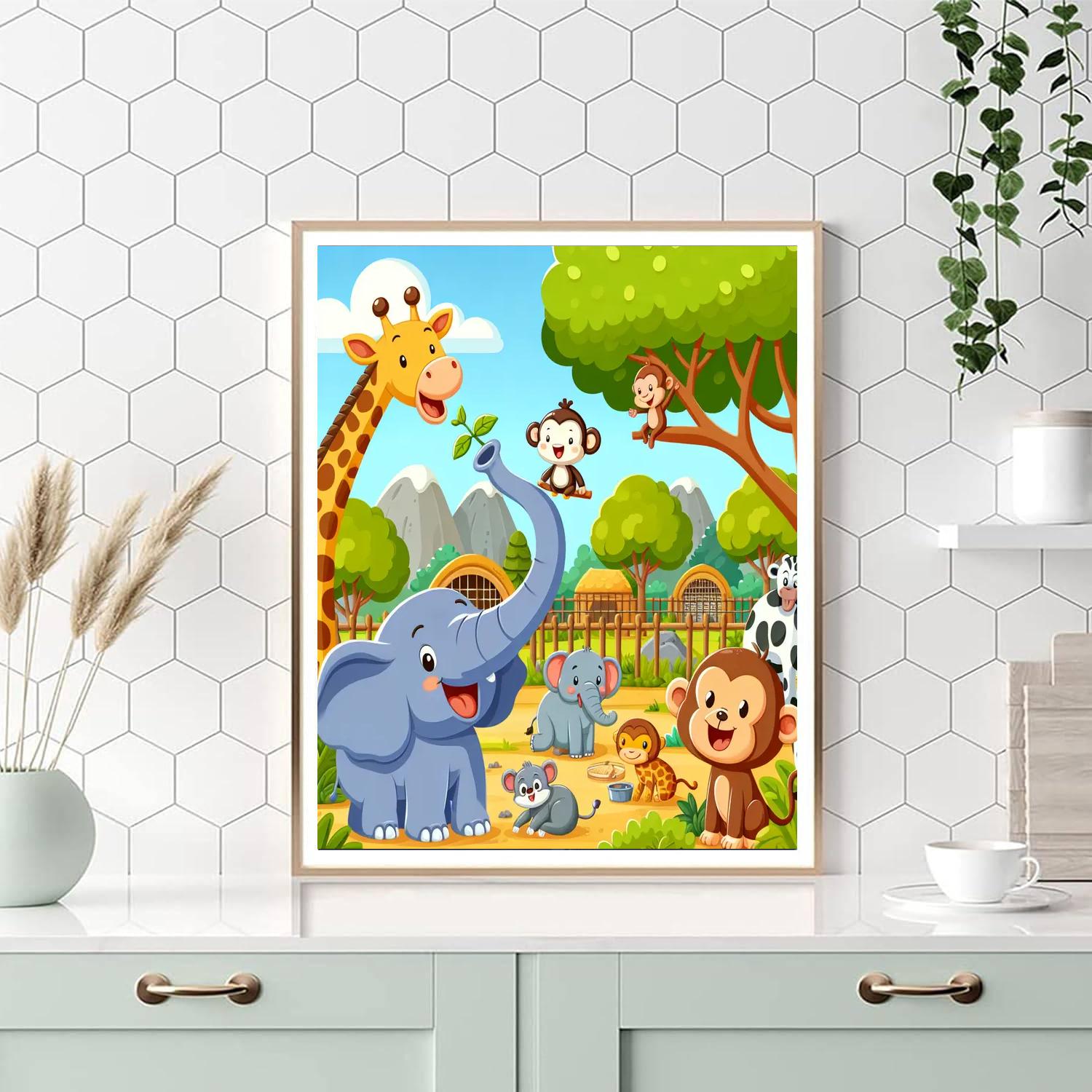 Zoo Joy Paint By Numbers