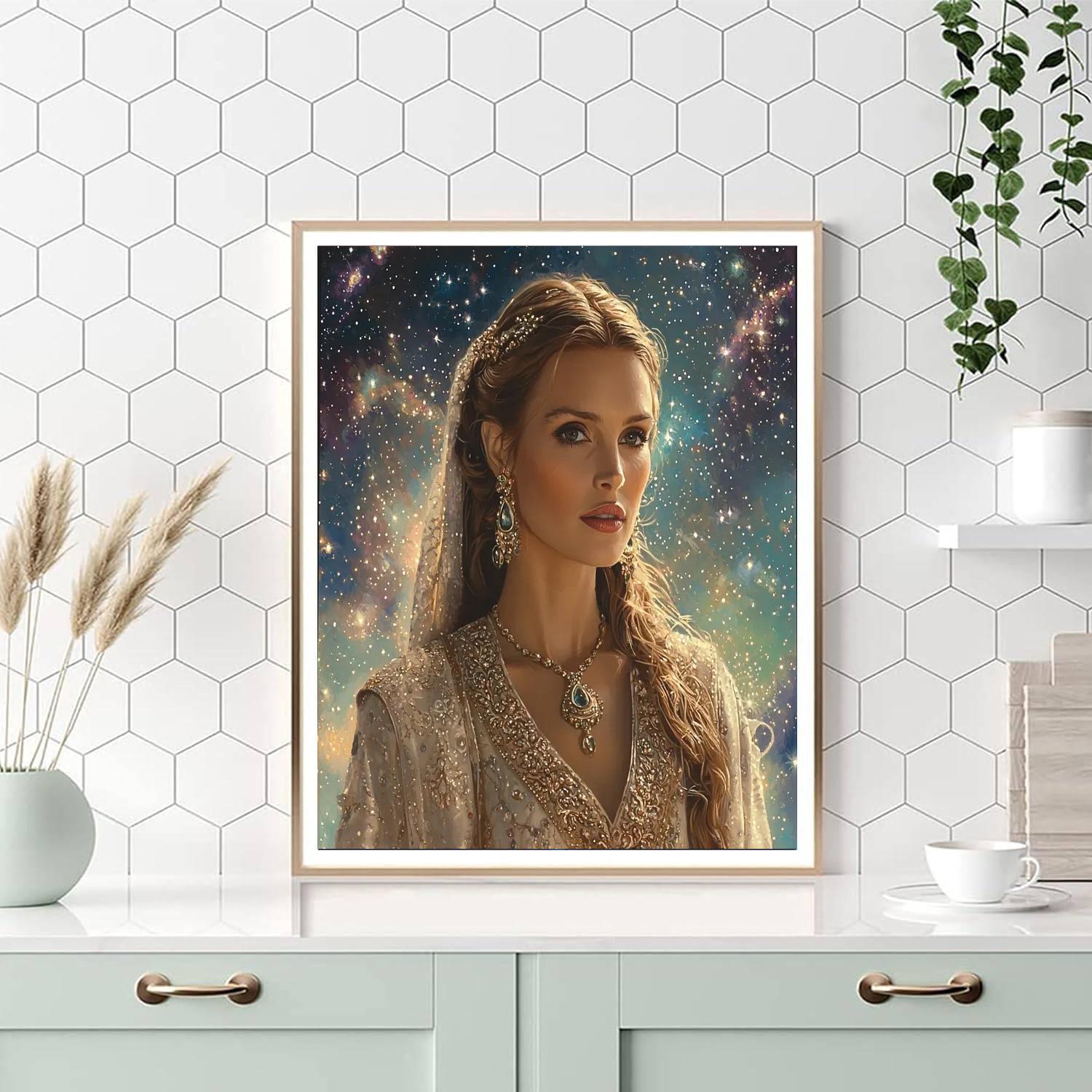 Natalie Portman: The Elegant Force Of Padmé Amidala Numbered Painting Kits