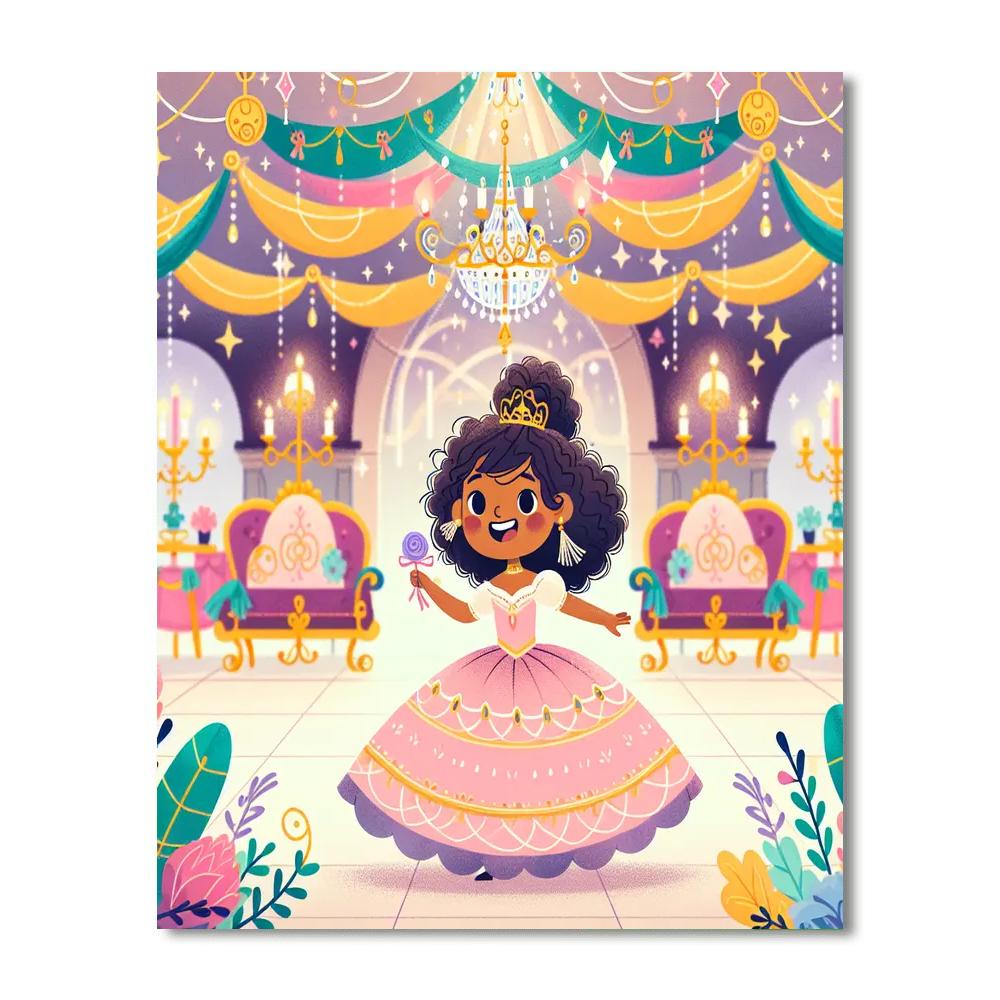 Princess's Royal Ball Painting Number Kit