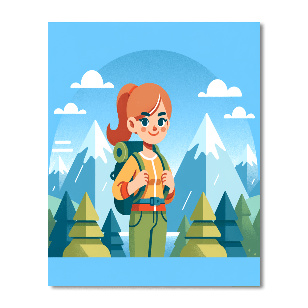 Mountain Adventure Trail Paint By Numbers Kits