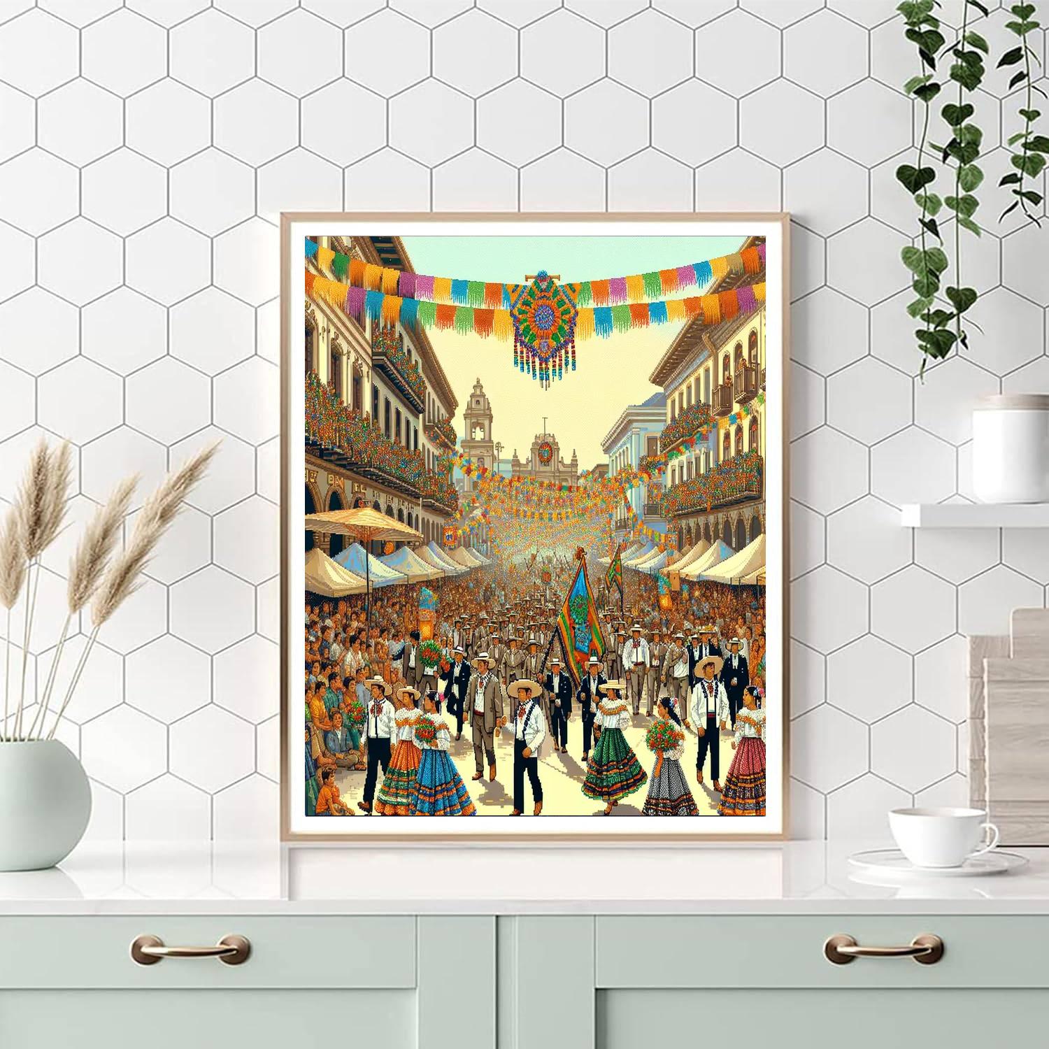 Festival Of San Isidro - Madrid Numbered Painting Kits