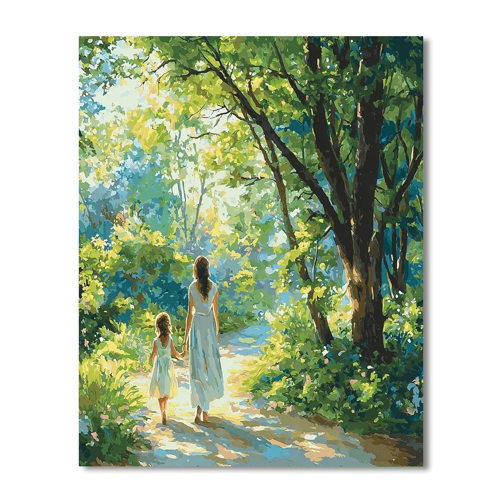 A Walk In The Park Paint By Number