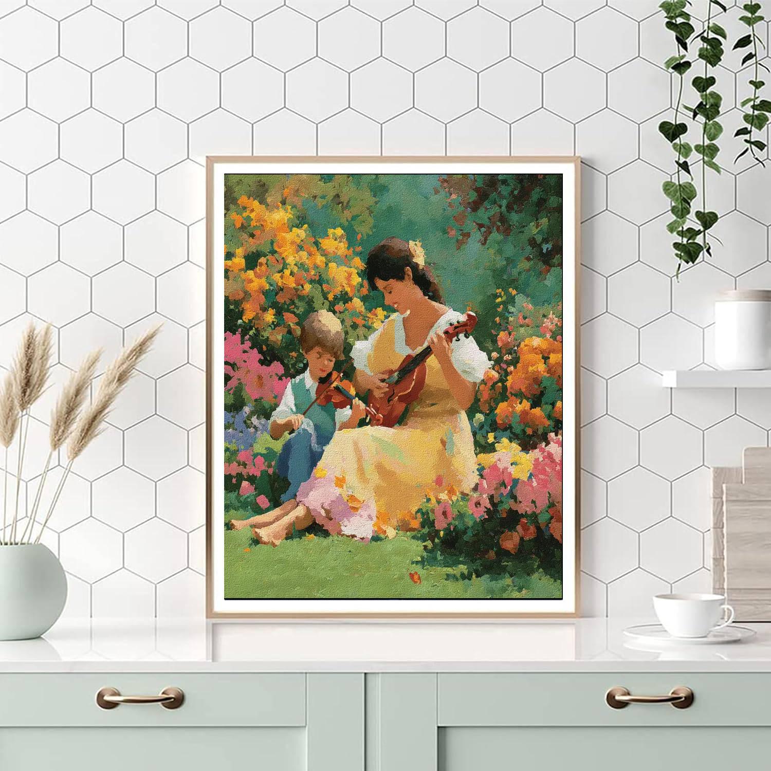 Morning Blossom Melody Paint By Color