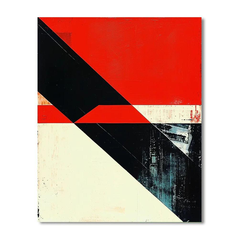 Kazimir Malevich Inspired Rhythm Of Colors  Paint By Numbers Kits