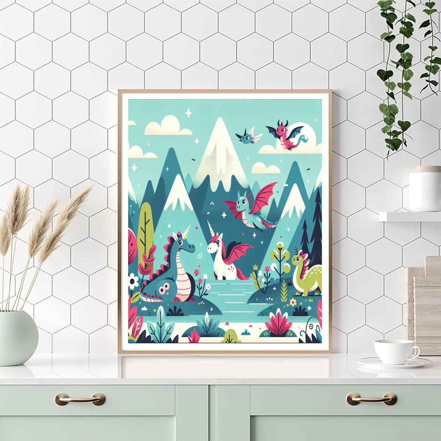 Enchanted Elevations Paint By Numbers