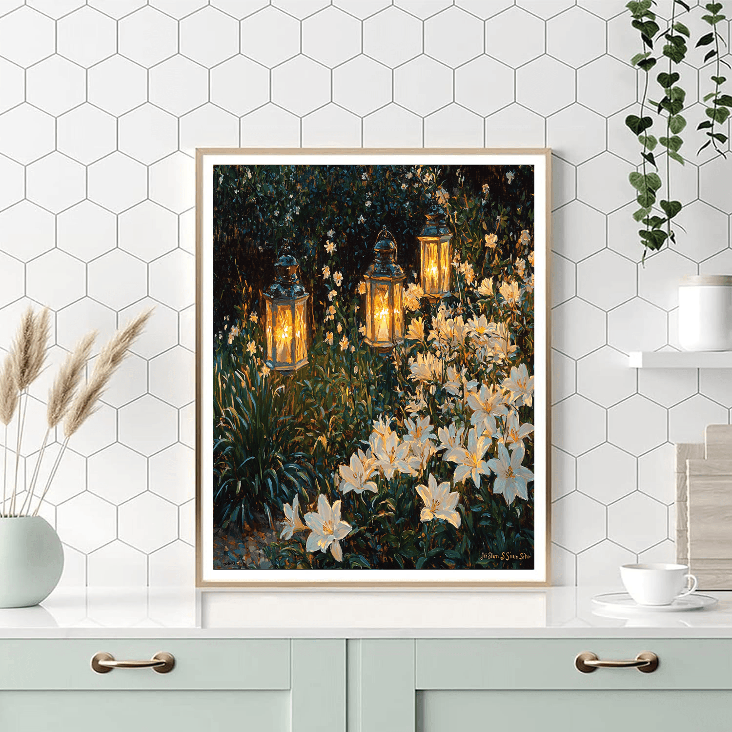 John Singer Sargent Inspired Sargent's Enchanted Evening  Paint By Numbers Art