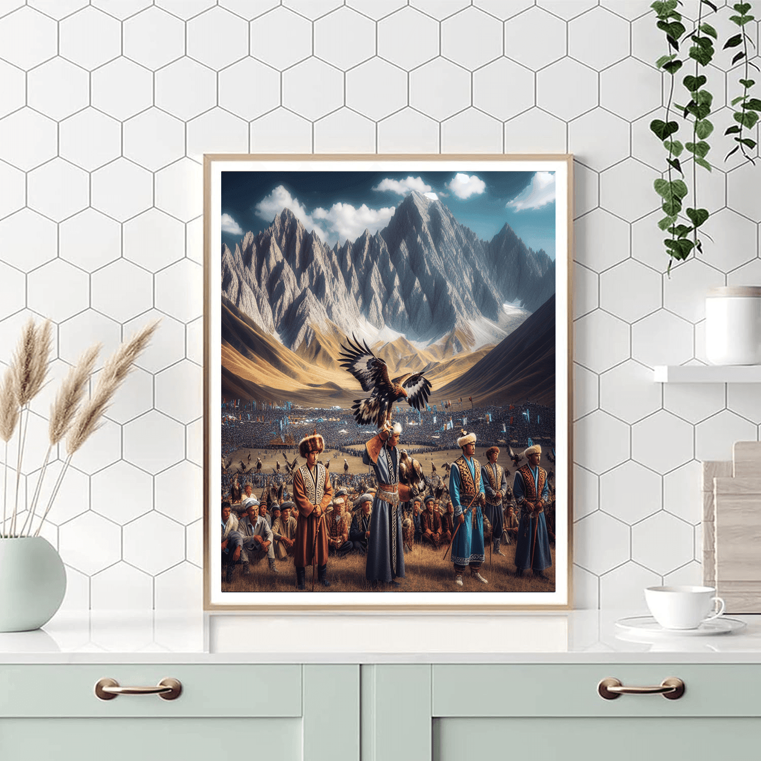 Golden Eagle Festival - Mongolia Paint By Numbers Kits